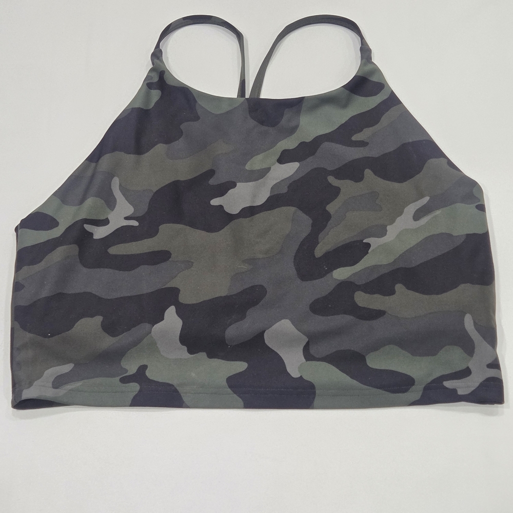 Old Navy PowerSoft Camo Crop Tank - Size XL